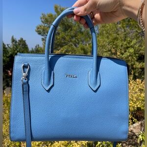 Furla blue bag